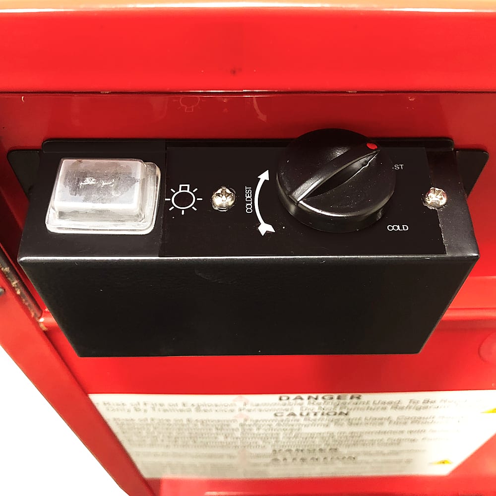 Alt View 14. Whynter - 1.8 cu.ft. Tool Box Mini Fridge with 2 Drawers and Lock.