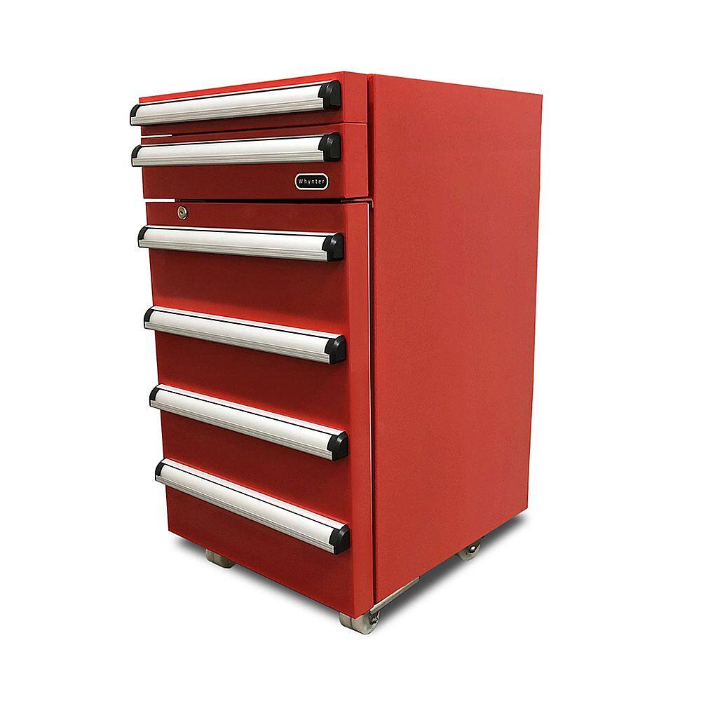 Alt View 15. Whynter - 1.8 cu.ft. Tool Box Mini Fridge with 2 Drawers and Lock.