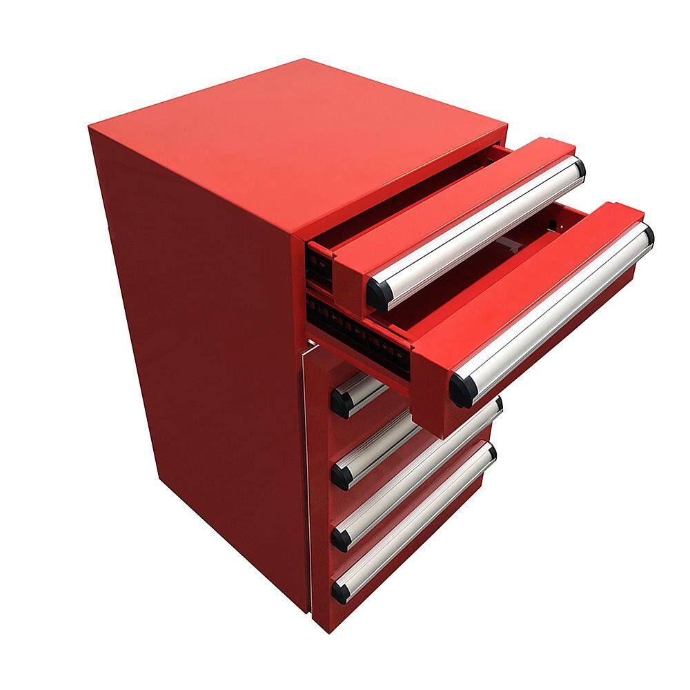 Left. Whynter - 1.8 cu.ft. Tool Box Mini Fridge with 2 Drawers and Lock.