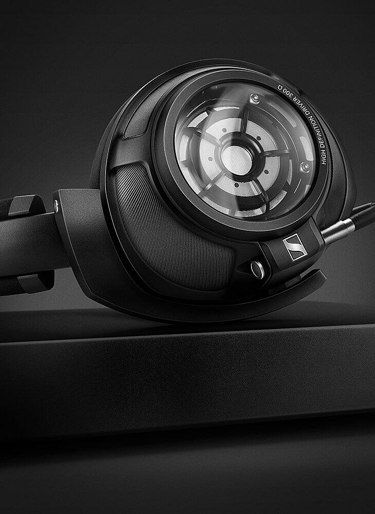 Alt View 14. Sennheiser - HD 820 Over-the-Ear Audiophile Headphones - Ring Radiator Drivers with Glass Reflector Technology, with Balanced Cable - Black.