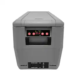 Whynter - 34 Quart Compact Portable Freezer Refrigerator with 12v DC Option - Gray