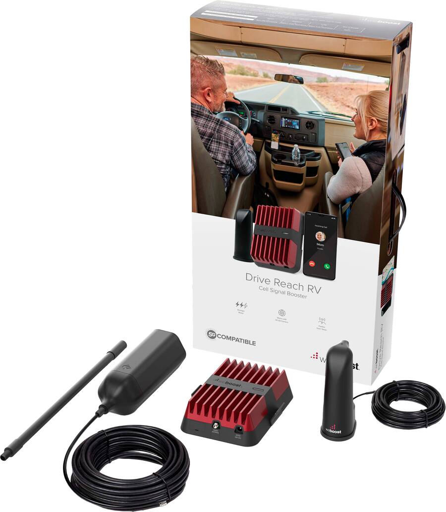 weBoost Drive Reach RV Cellular Signal Booster Kit for RV's