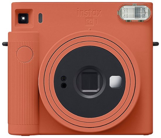Front Zoom. Fujifilm - Instax Square SQ1® - Terracotta Orange.