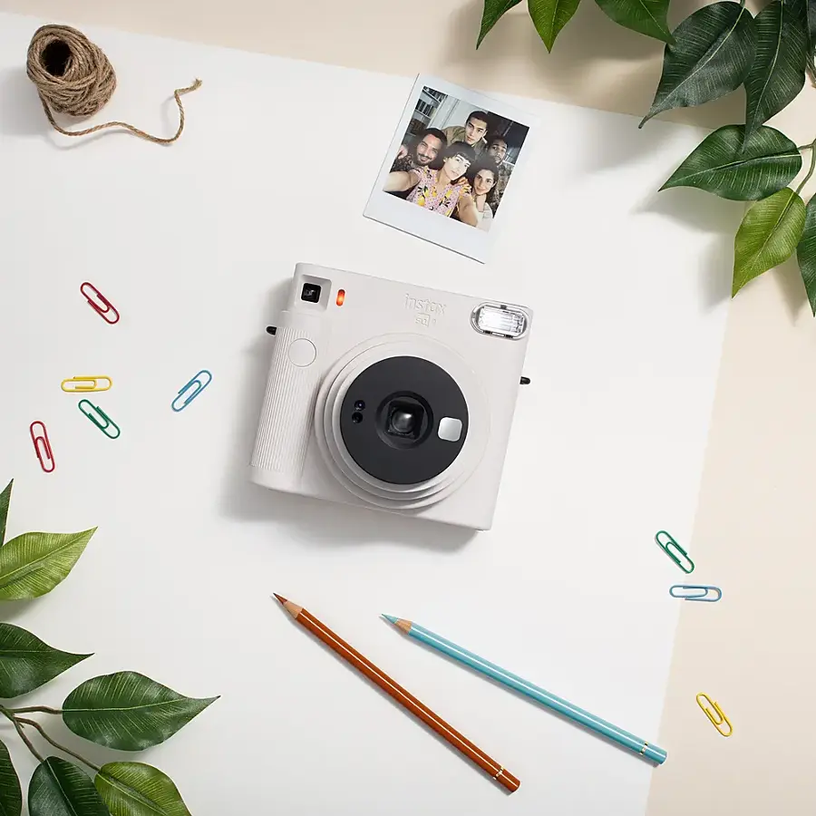 Alt View 11. Fujifilm - Instax Square SQ1® - Clay White.