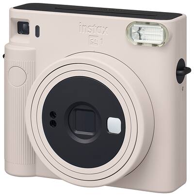 Fujifilm - Instax Square SQ1® - Clay White