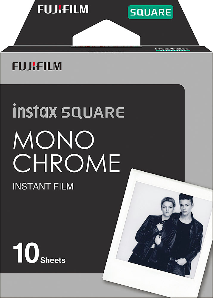Fujifilm - INSTAX® SQUARE Monochrome Instant Film
