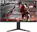 Front. LG - Geek Squad Certified Refurbished UltraGear 32" LED QHD FreeSync Monitor with HDR - Black.