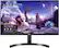 Front. LG - Geek Squad Certified Refurbished 27" IPS LED QHD FreeSync Monitor with HDR - Black.