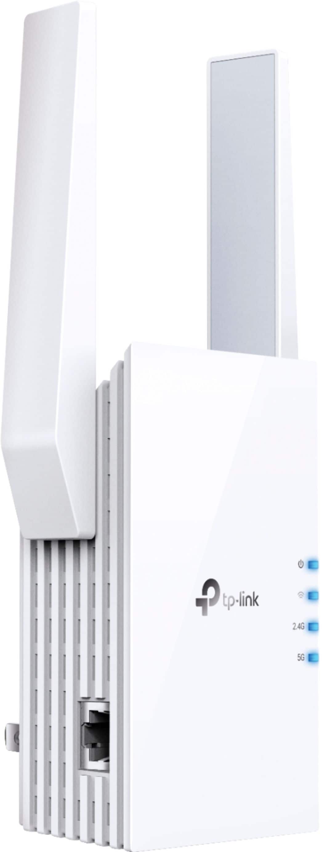 The text on the image reads "TP-LINK 0 24G 5G." This suggests that the device is a TP-Link router with a 24GHz frequency and 5G capabilities.