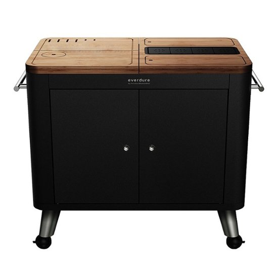 Everdure by Heston Blumenthal Mobile Preparation Kitchen Black HBPKB - Best Buy