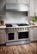 Angle. Thor Kitchen - Professional 4.6 Cu. Ft. and 2.2 Cu. Ft. Dual Fuel Range - Stainless Steel.