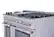 Alt View 20. Thor Kitchen - Professional 4.6 Cu. Ft. and 2.2 Cu. Ft. Dual Fuel Range Liquid Propane Range - Stainless Steel.