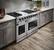 Angle. Thor Kitchen - 6.8 cu ft Double Oven Freestanding Liquid Propane Convection Gas Range - Stainless Steel.