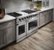 Angle. Thor Kitchen - 6.8 cu ft Freestanding Double Oven Convection Gas Range - Stainless Steel.