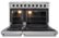 Alt View 15. Thor Kitchen - 6.8 cu ft Freestanding Double Oven Convection Gas Range - Stainless Steel.
