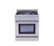 Alt View 17. Thor Kitchen - Professional 4.2 Cu.Ft  Dual Fuel Range - Stainless Steel.