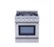 Alt View 19. Thor Kitchen - Professional 4.2 Cu.Ft  Dual Fuel Range - Stainless Steel.