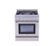 Alt View 23. Thor Kitchen - Professional 4.2 Cu.Ft  Dual Fuel Range - Stainless Steel.