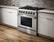 Left. Thor Kitchen - 5.2 cu. ft. Freestanding Liquid Propane Gas Convection Range - Stainless Steel.