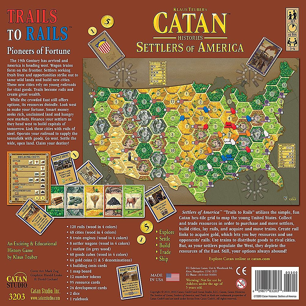 Catan Studio - CATAN HISTORIES: SETTLERS OF AMERICA