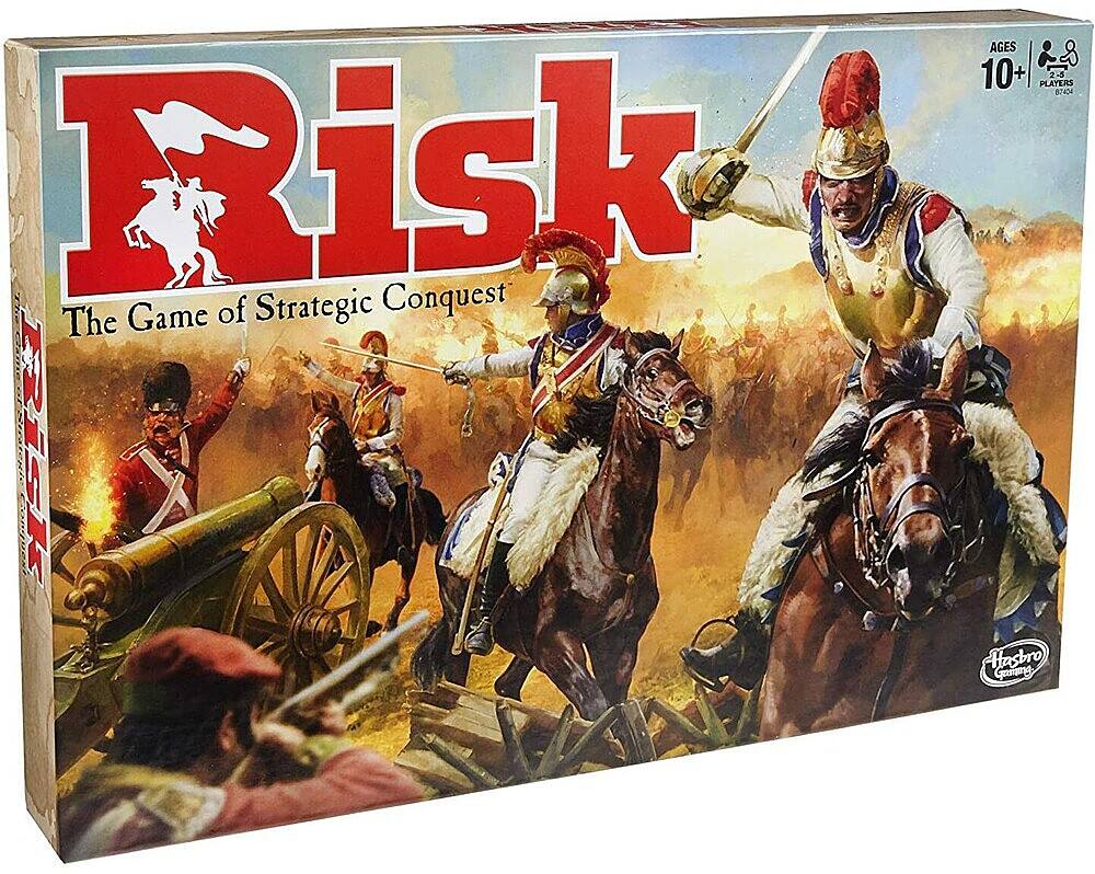 Front. Hasbro - RISK.