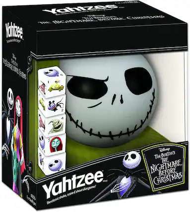 Front. USAoploy - YAHTZEE: THE NIGHTMARE BEFORE CHRISTMAS.