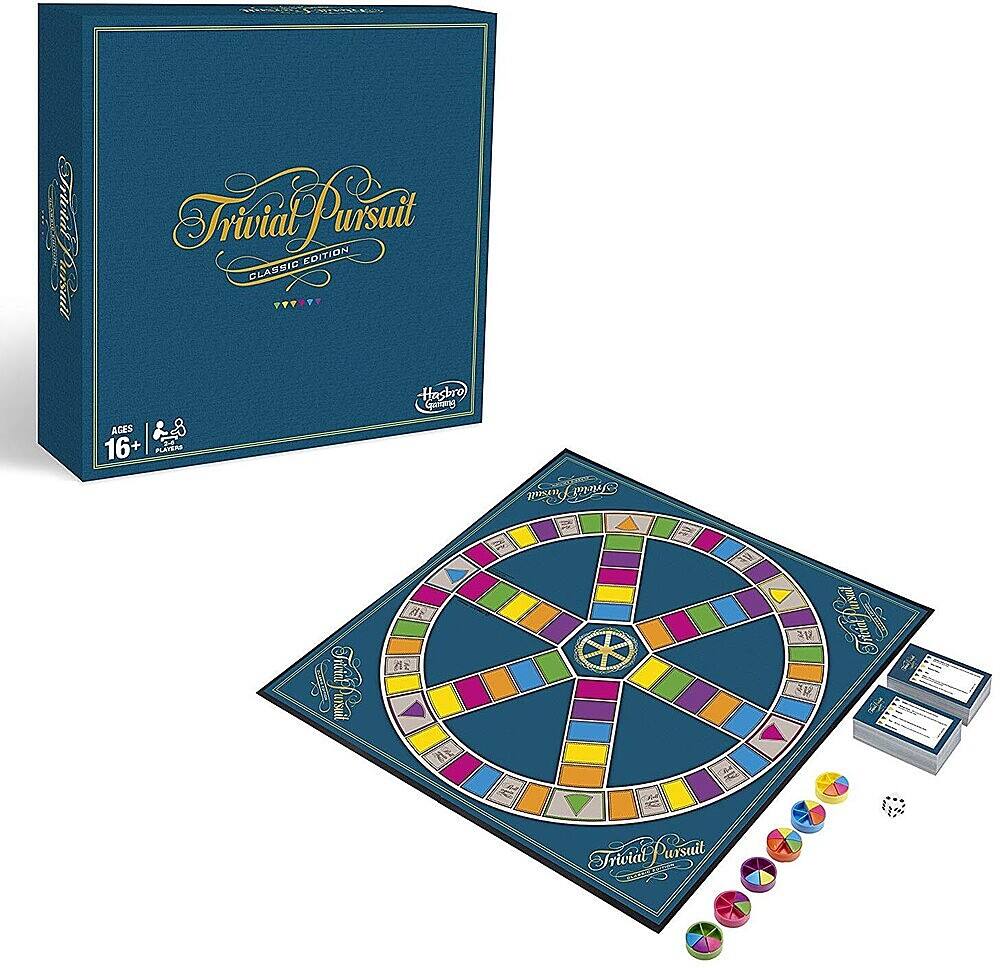 Alt View 12. Hasbro - TRIVIAL PURSUIT CLASSIC ED.