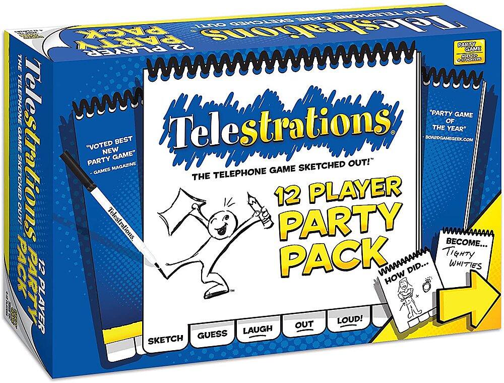 Front. USAoploy - TELESTRATIONS: 12 PLAYER PARTY PACK.