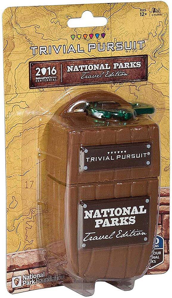 Front. USAoploy - TRIVIAL PURSUIT: NATIONAL PARKS TRAVEL EDITION.