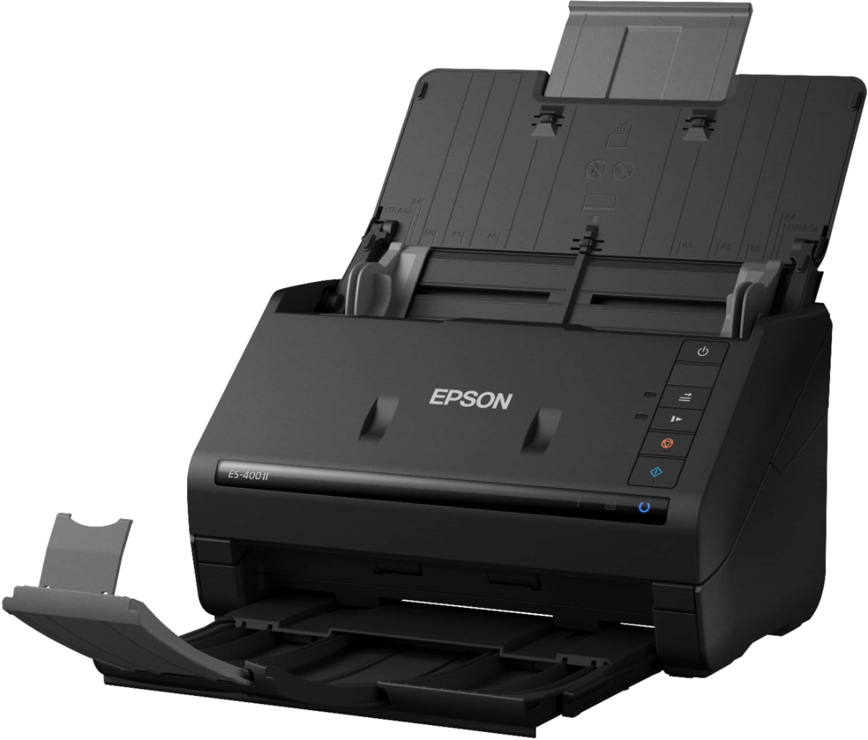 Alt View 14. Epson - WorkForce ES-400 II Duplex Desktop Document Scanner.