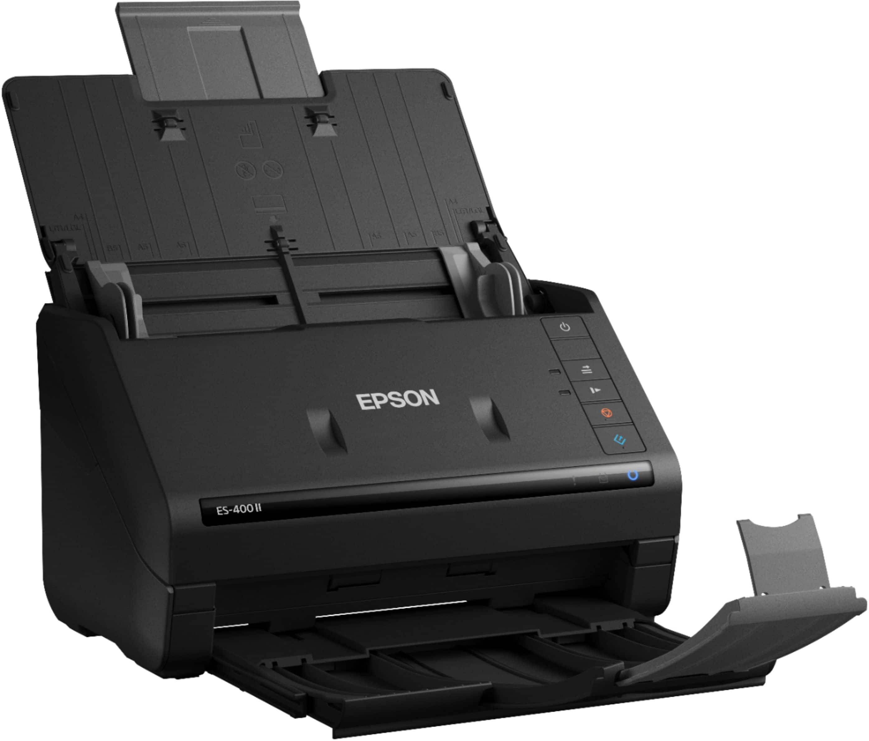 Alt View 15. Epson - WorkForce ES-400 II Duplex Desktop Document Scanner.