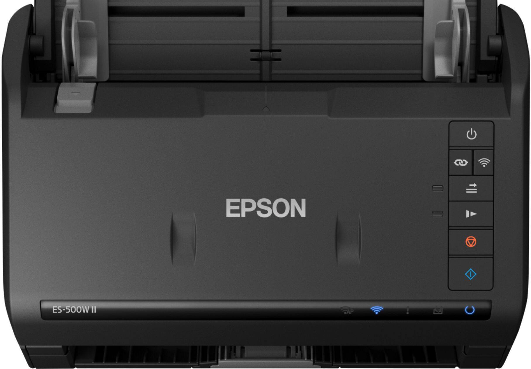 Alt View 17. Epson - WorkForce ES-500W II Wireless Duplex Desktop Document Scanner - Black.