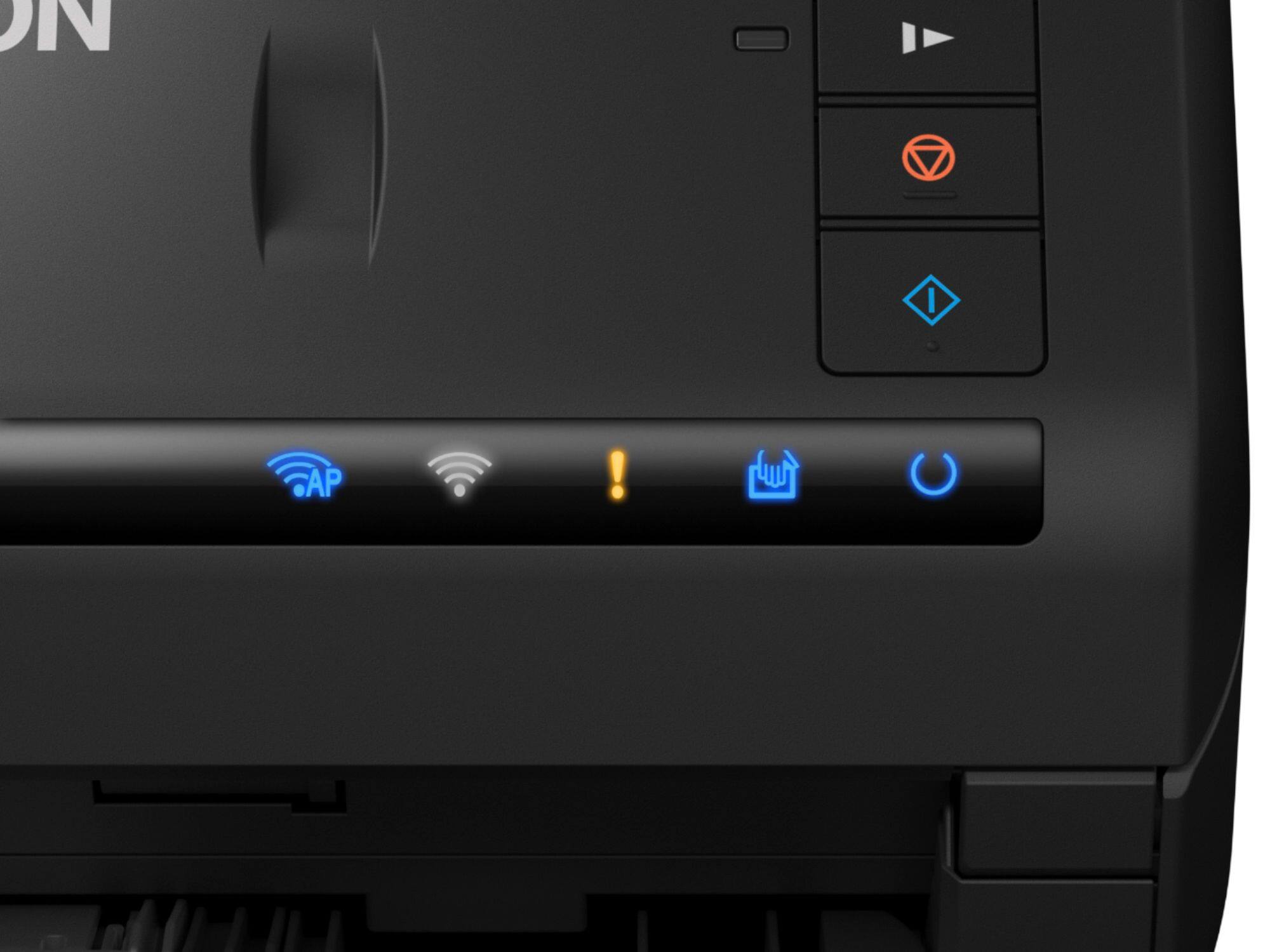 Alt View 19. Epson - WorkForce ES-500W II Wireless Duplex Desktop Document Scanner - Black.