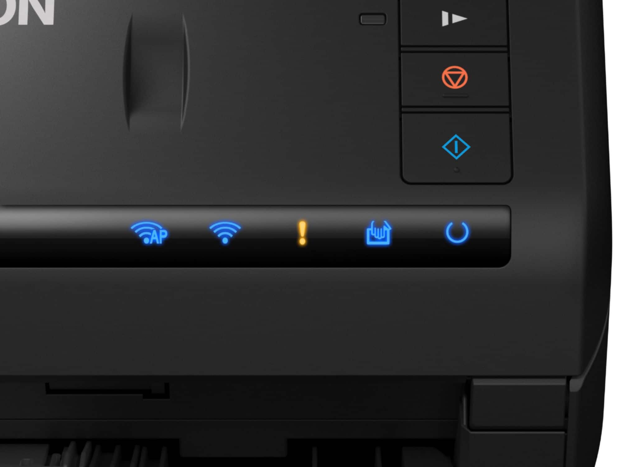 Alt View 20. Epson - WorkForce ES-500W II Wireless Duplex Desktop Document Scanner - Black.