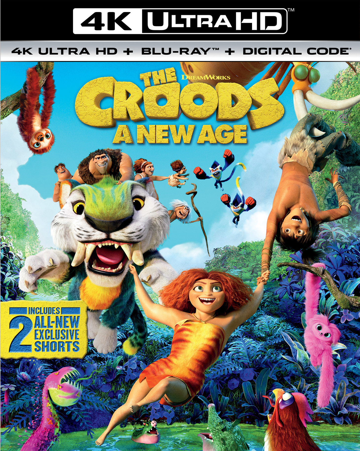 The Croods: A New Age [Includes Digital Copy] [4K Ultra HD Blu-ray/Blu-ray]  [2020] - Best Buy