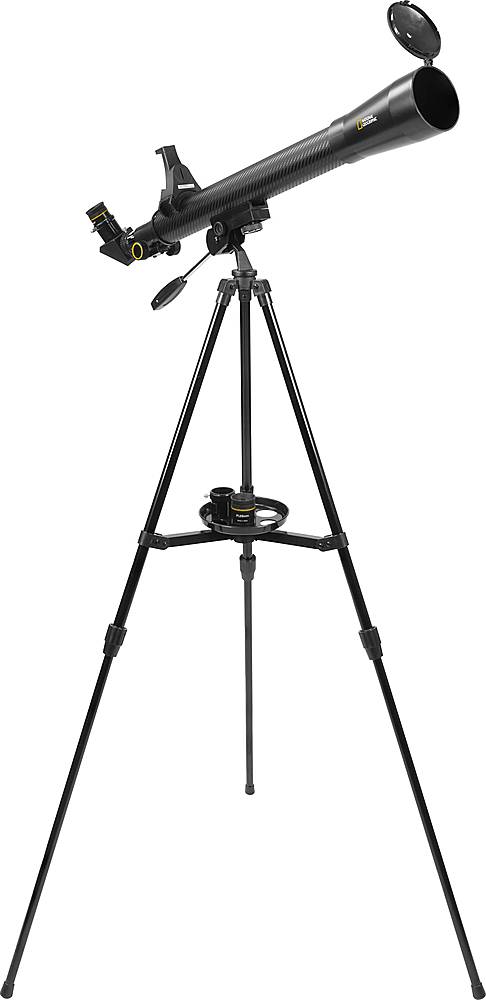 Angle View: National Geographic - 50mm Refractor Telescope with Astronomy App