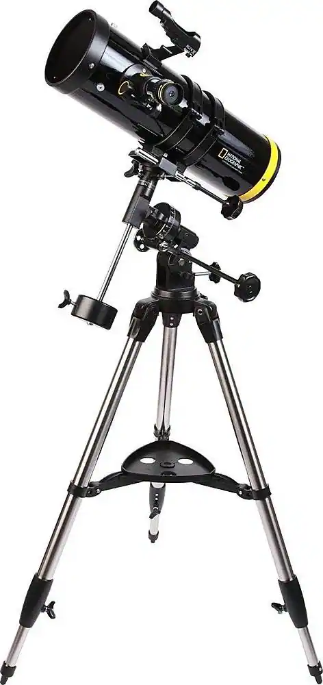National Geographic - 114mm Achromatic Reflector Telescope - Black