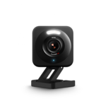 Wyze - Cam V4 2.5k QHD WiFi, Indoor/Outdoor, Wired Security Camera with Color Night Vision - Black