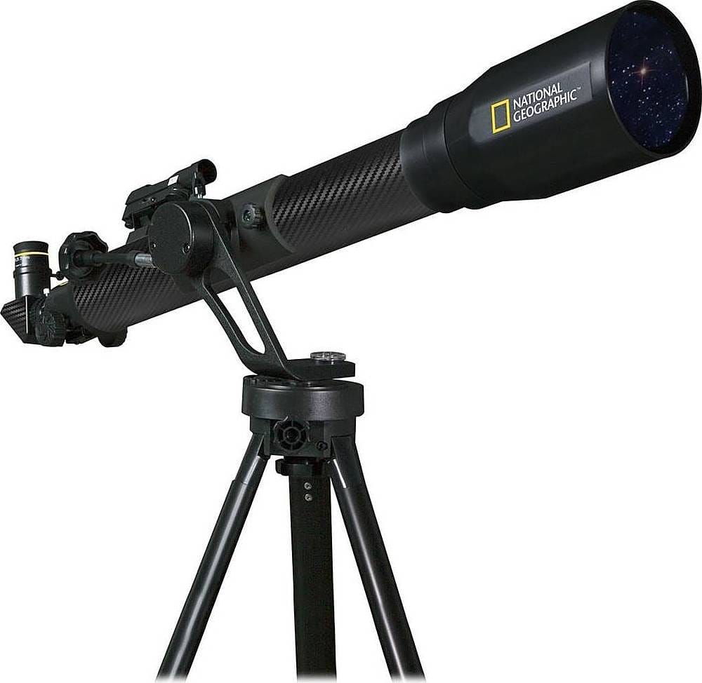 National Geographic - 70mm Refractor Telescope - Black - Angle_Zoom