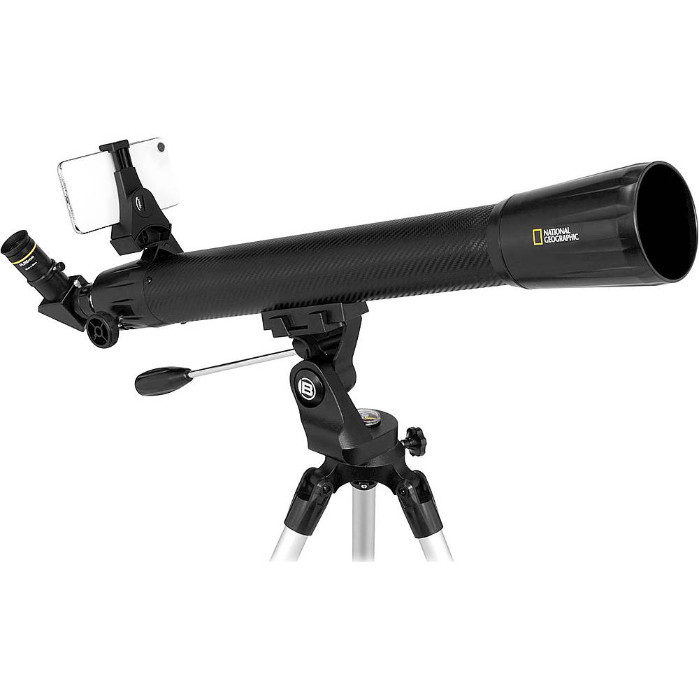 Angle View: National Geographic - 70mm Refractor Telescope with Astronomy App