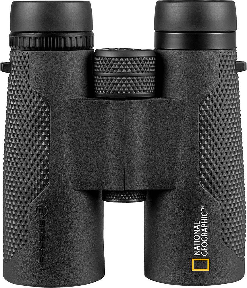 Alt View 11. National Geographic - 8x42 Water-Resistant Binoculars - Black.