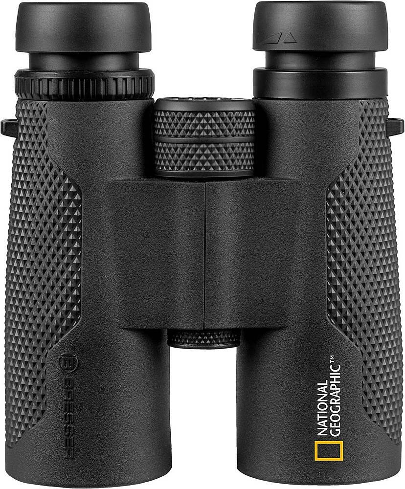 Alt View 12. National Geographic - 8x42 Water-Resistant Binoculars - Black.