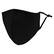 Alt View 3. Weddingstar - Adult Reusable/Washable Cloth Face Mask with Filter Pocket - Black.