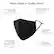 Alt View 16. Weddingstar - Adult Reusable/Washable Cloth Face Mask with Filter Pocket - Gray.