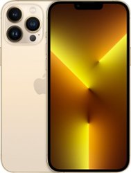 Apple - iPhone 13 Pro Max 5G 256GB - Gold (Sprint) - Front_Zoom