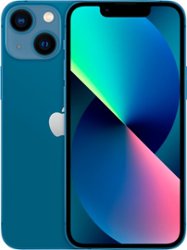 Apple - iPhone 13 mini 5G 256GB - Blue (T-Mobile) - Front_Zoom