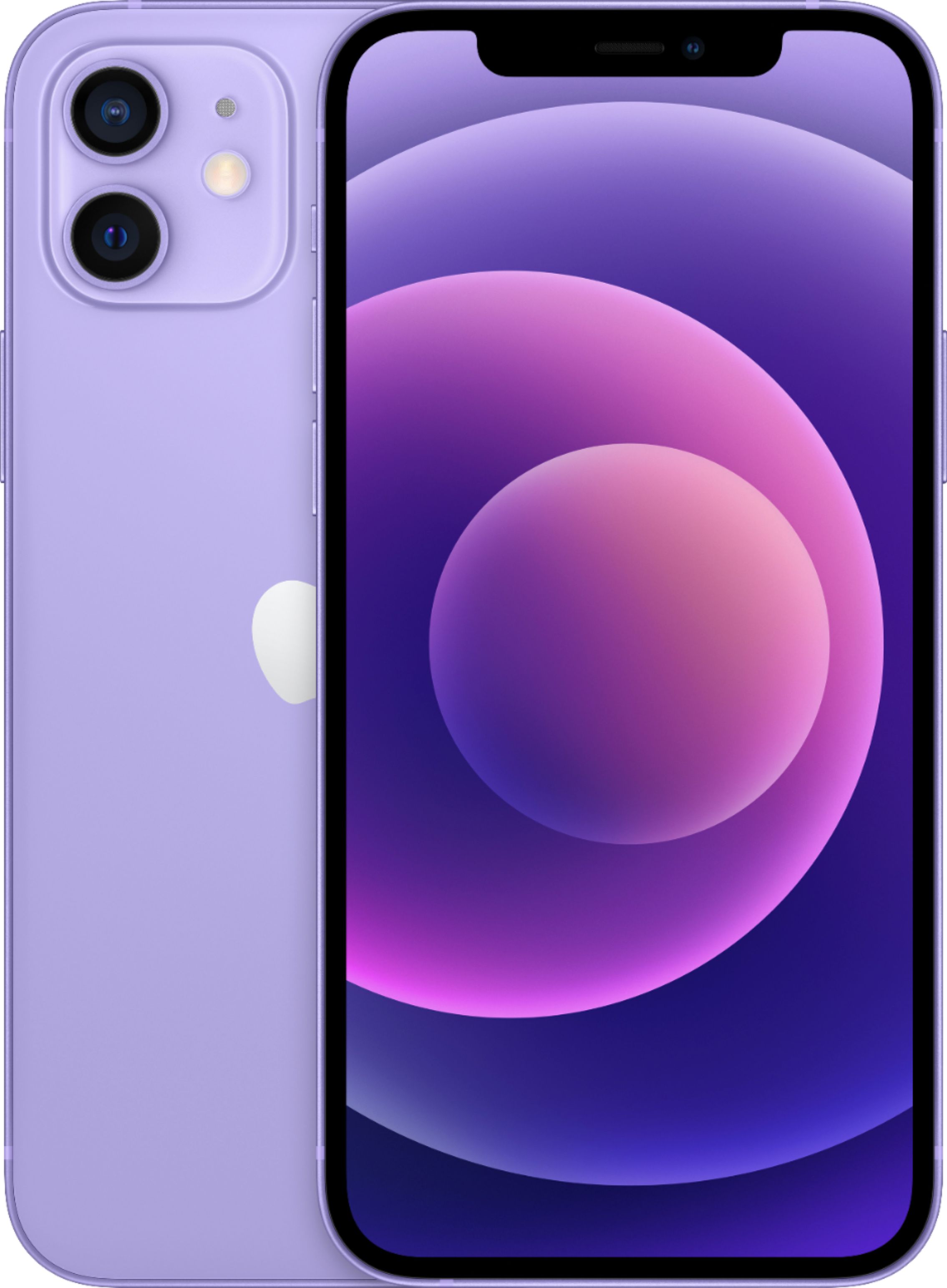 Apple Iphone 12 5g 128gb Purple Verizon Mjnf3ll A Best Buy