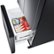 Alt View Zoom 16. Samsung - 17.5 cu. ft. 3-Door French Door Counter Depth Smart Refrigerator with Twin Cooling Plus - Black Stainless Steel.