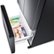 Alt View Zoom 17. Samsung - 17.5 cu. ft. 3-Door French Door Counter Depth Smart Refrigerator with Twin Cooling Plus - Black Stainless Steel.