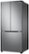 Alt View Zoom 12. Samsung - 17.5 cu. ft. 3-Door French Door Counter Depth Refrigerator with WiFi and Twin Cooling Plus® - Stainless steel.